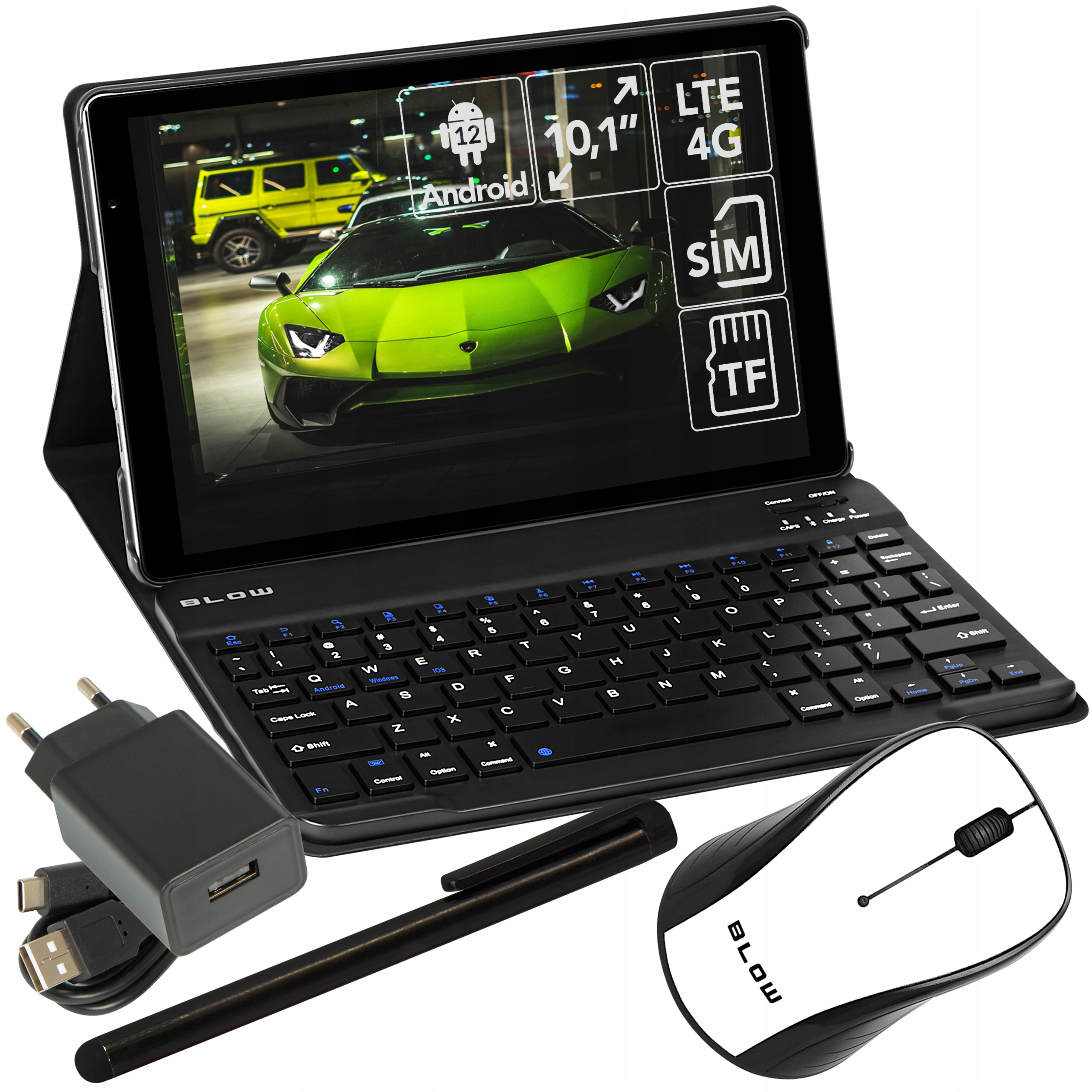 Tablet Blow Tablet BLOW PlatinumTAB10 4G V22 + 10,1" 4 GB / 64 GB úložisko